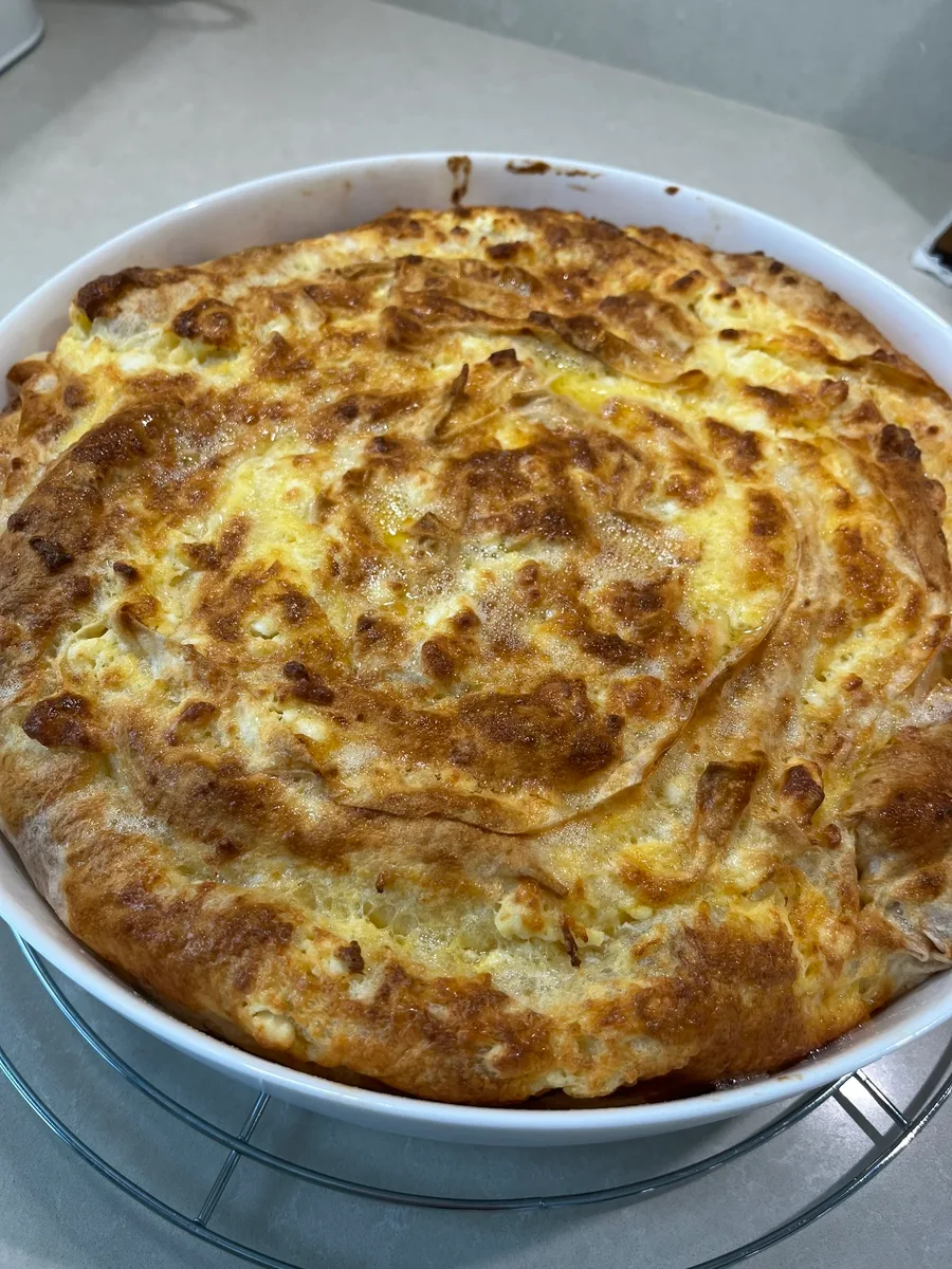 Баница с кори на канап